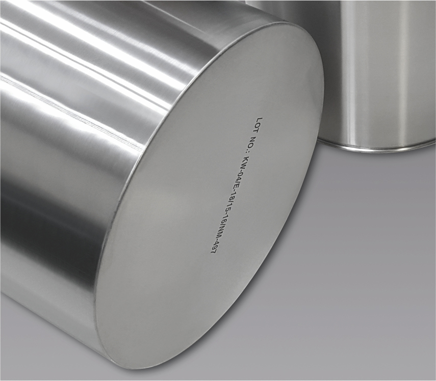 stainless steel open head crevice free drum 3